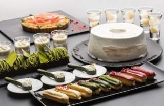 【日航HTB】スイーツバイキング「桃とそのぎ茶」開催！