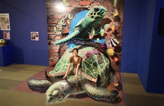 長崎市科学館でトリック３Dアート展開催中！不思議な世界に行ってきました！