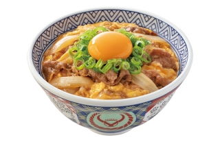 【吉野家】お月見商品『月見牛とじ御膳』『月見牛とじ丼』販売中！