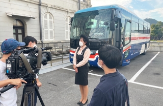 【10/27TV放送】長崎バス観光のバスガイドに密着取材！