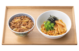 【吉野家】牛丼にもう一品！『牛丼・油そばセット』販売開始