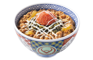 【吉野家】5月14日から新発売!『明太高菜マヨ牛丼』