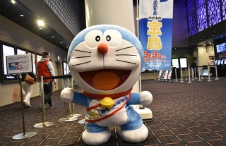 【ココウォーク】TOHOシネマズにドラえもんが遊びに来ました！