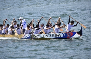 【長崎バスチーム】”夏の風物詩”長崎ペーロン選手権大会に出場しました！