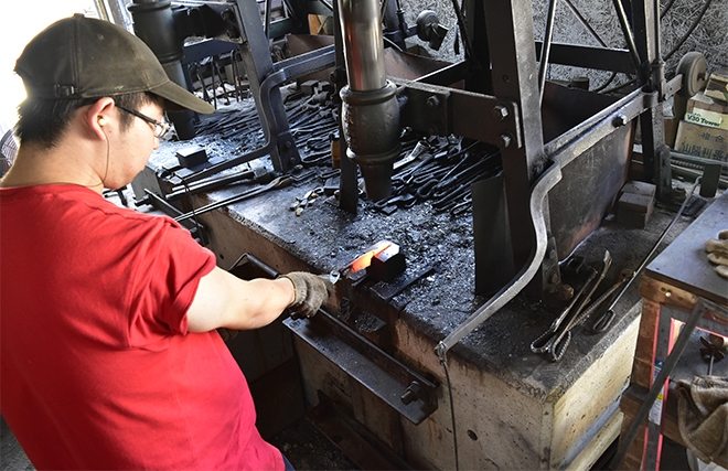 バス停ぶらりナビ14【蚊焼入口】江戸時代から続く伝統工芸・山口鍛冶